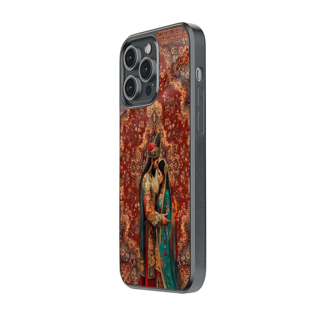 Traditional Persian Couple Vintage Carpet Art Phone Case