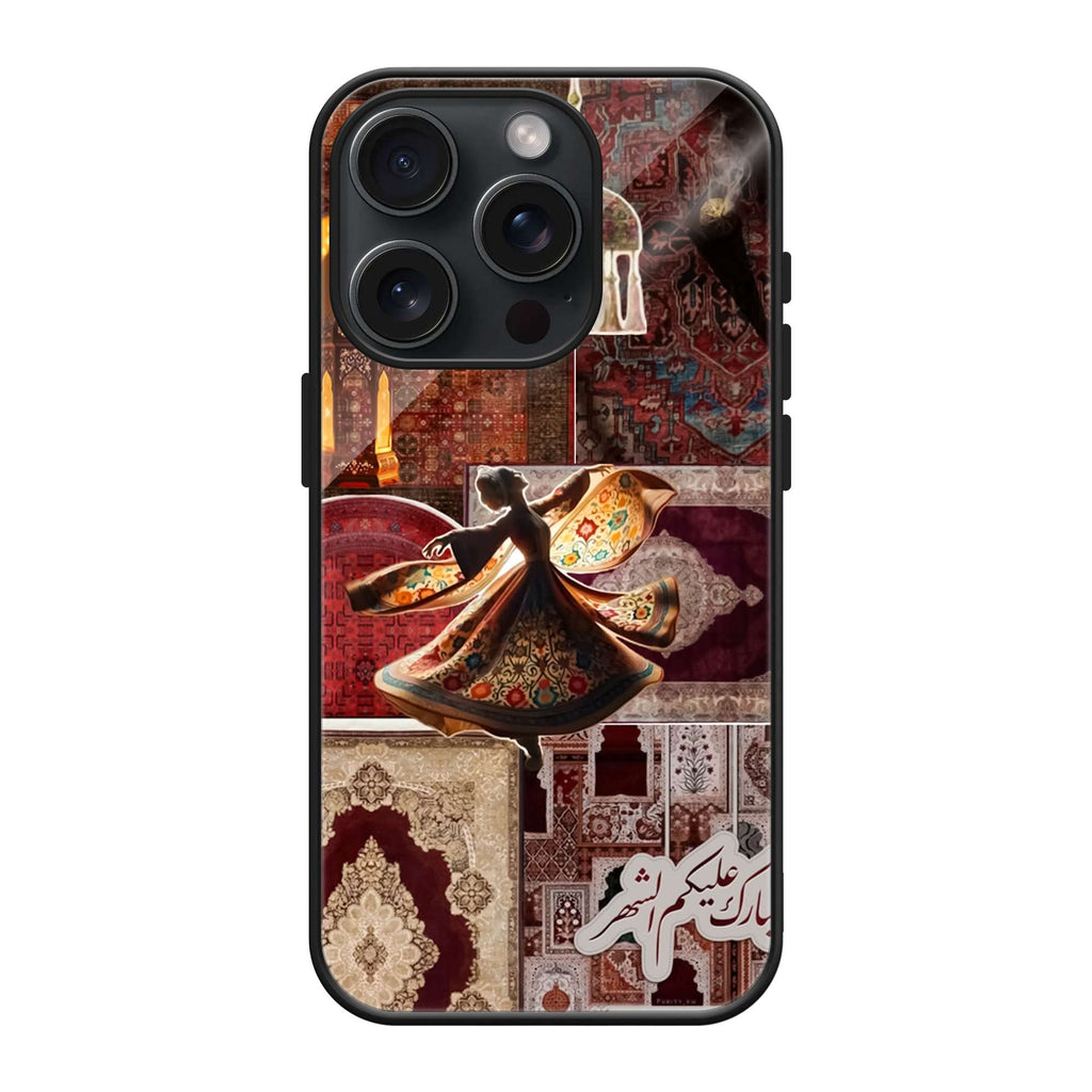 Persian Tea & Sweets Vintage Carpet Collage Phone Case