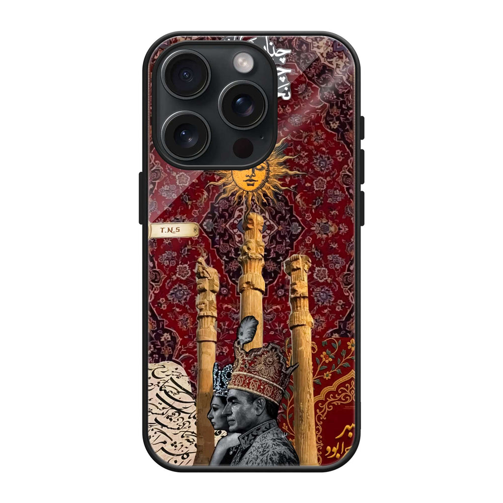 Golden Minaret Persian Architecture Luxury Art Phone Case
