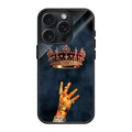 Royal Crown & Golden Hand Minimal Luxury Art Phone Case