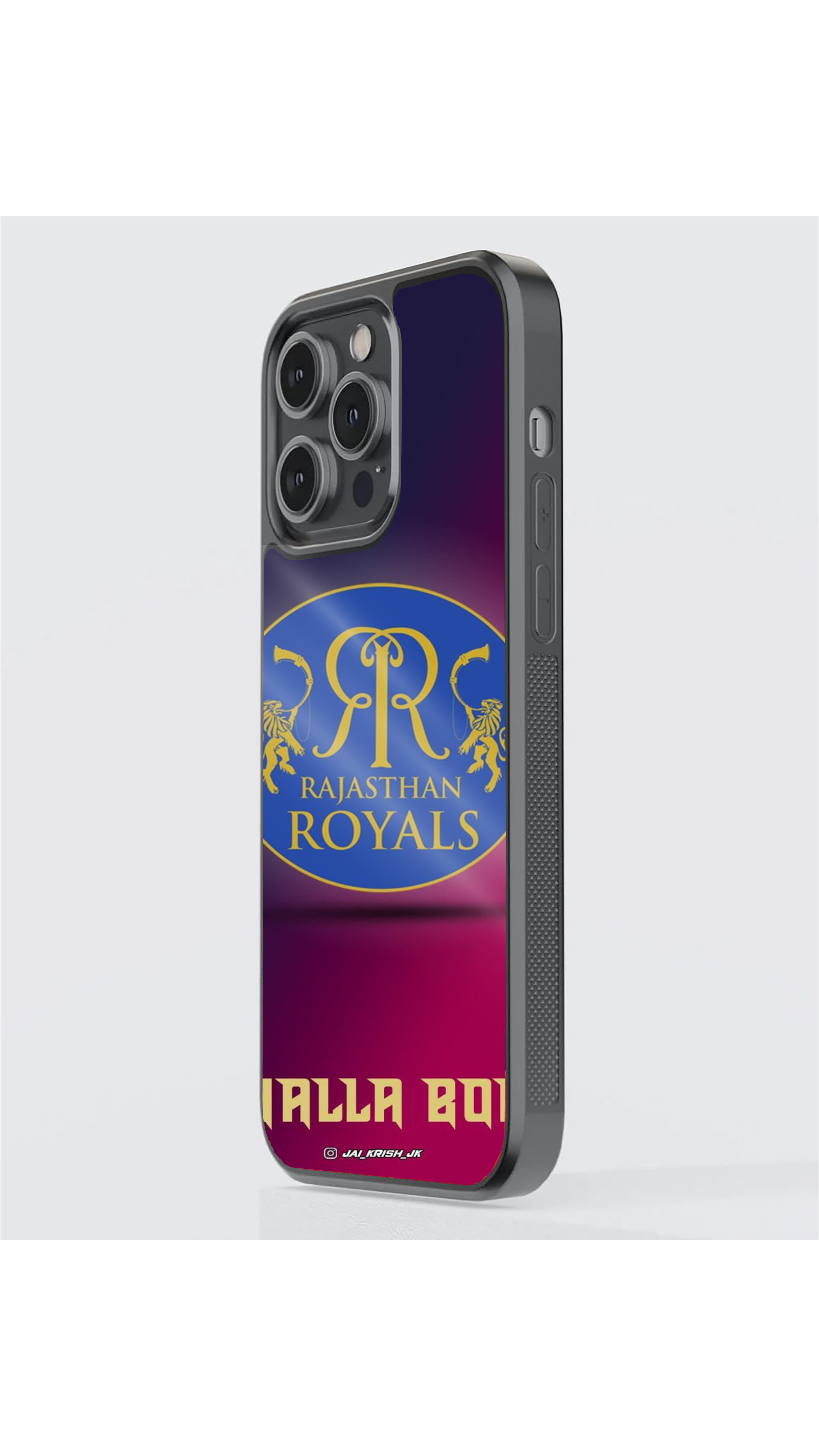 Rajasthan Royals Phone Case | RR IPL Fan Mobile Cover