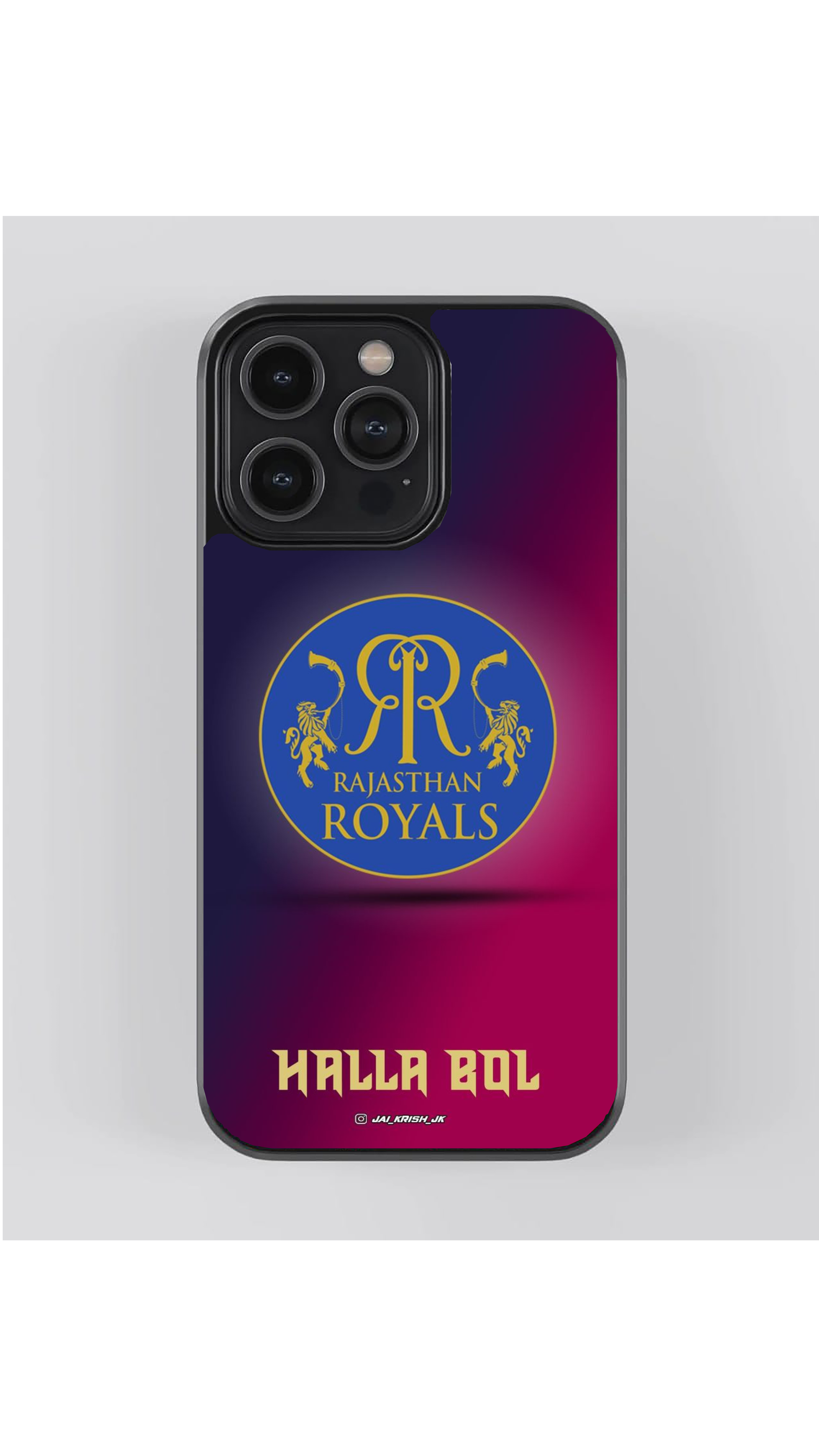 Rajasthan Royals Phone Case | RR IPL Fan Mobile Cover