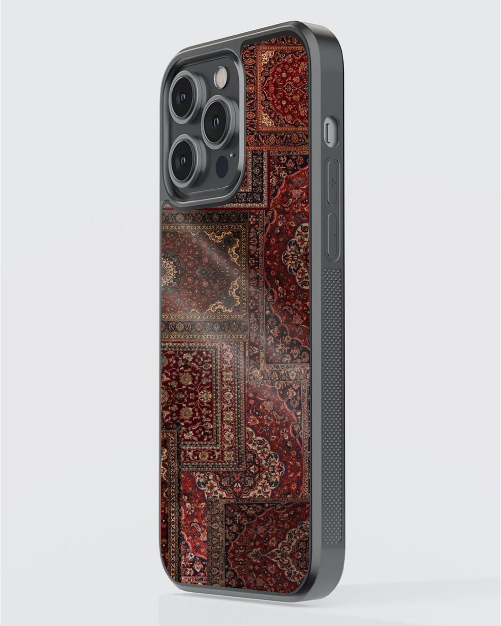 Classic Red Persian Rug Collage Premium Protective Phone Case