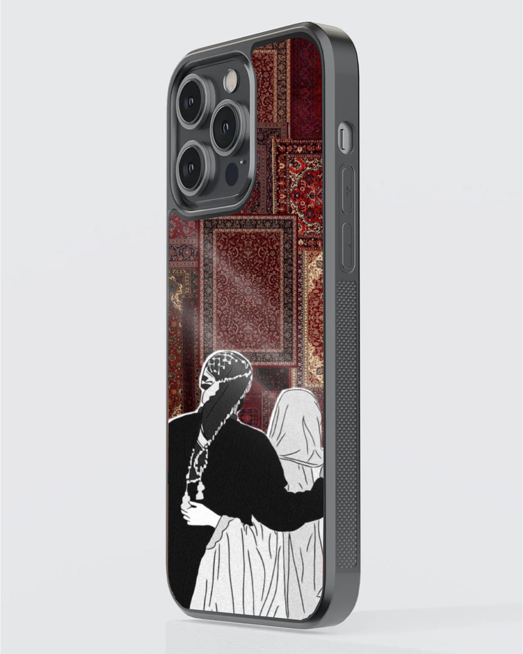 Persian Carpet Art Phone Case – Vintage Women Design | Aesthetic Boho Cover