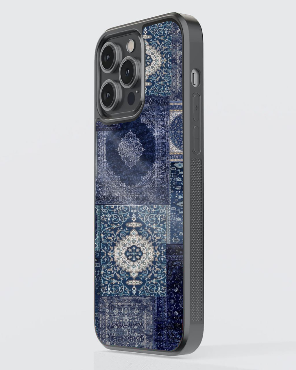 Blue Persian Rug Patchwork Aesthetic Premium Protective Phone Case