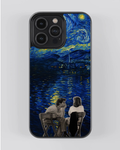 Midnight Conversations – Romantic Art Aesthetic Collection iPhone Case