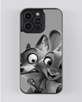 Mischief Buddies – Cartoon Aesthetic Collection iPhone Case