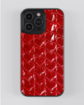 Red Candy Hearts – Glossy Love iPhone Case