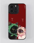 Babushka Cats – Cozy Chaos iPhone Case