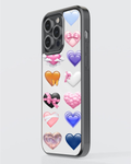 Emoji Hearts Pop – Aesthetic Collection iPhone Case