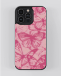 Pink Butterfly Bloom – Soft Aesthetic iPhone Case