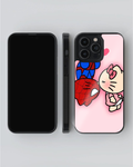 Spidey Loves Kitty – Soft Crush iPhone Case