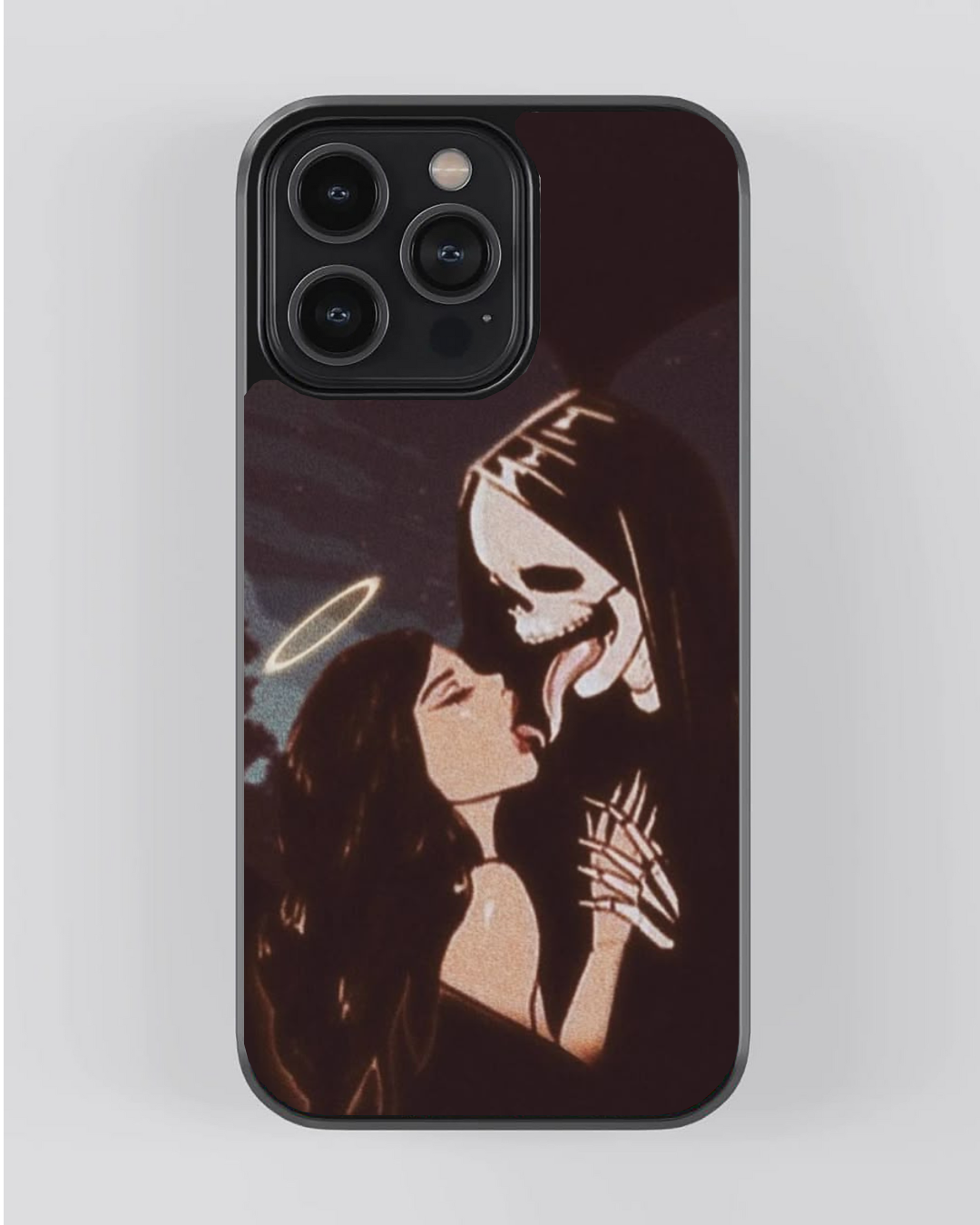 Eternal Kiss – Dark Love iPhone Case