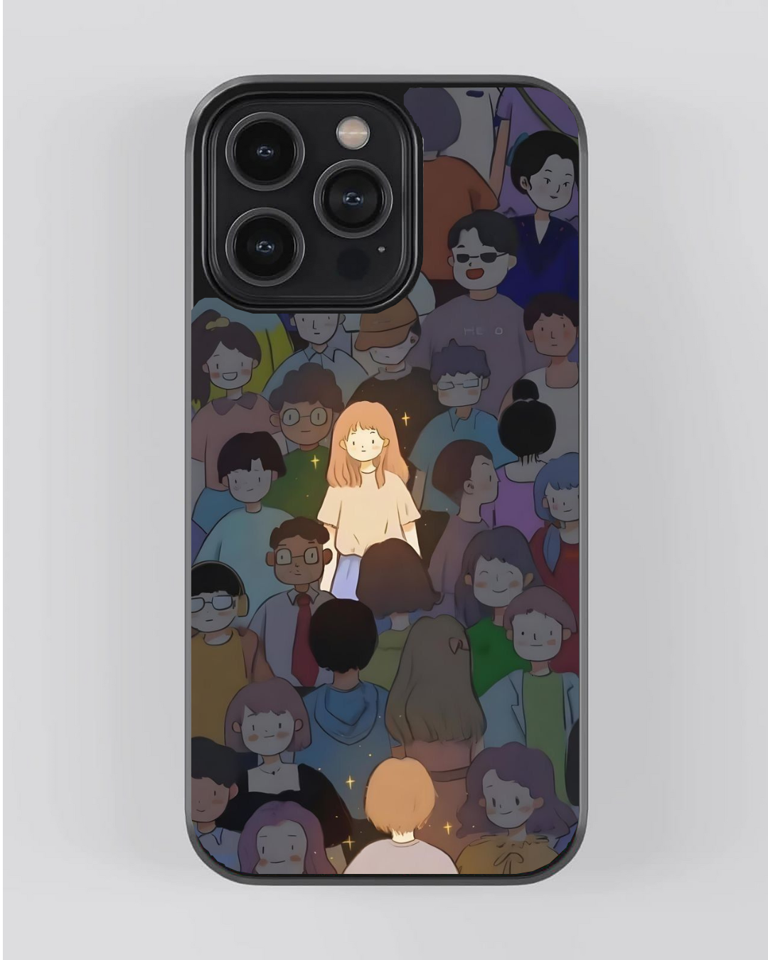 Stand Out Quietly – Self-Love Aesthetic Collection iPhone Case