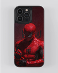 Spider-Man Crimson Power Glossy iPhone Case