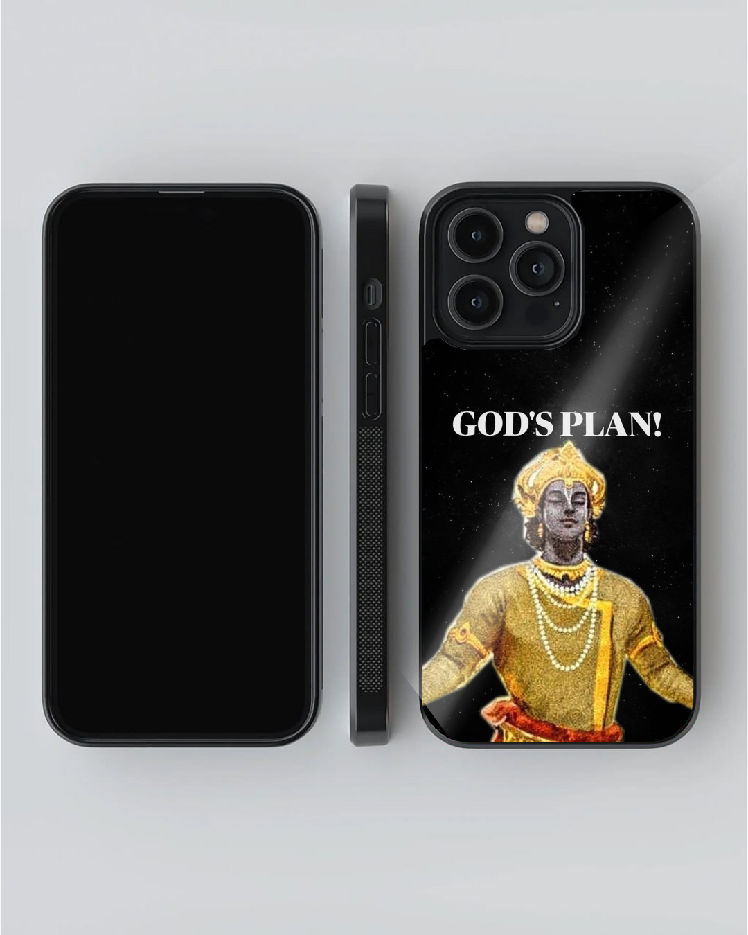 God’s Plan – Lord Krishna Divine iPhone Case