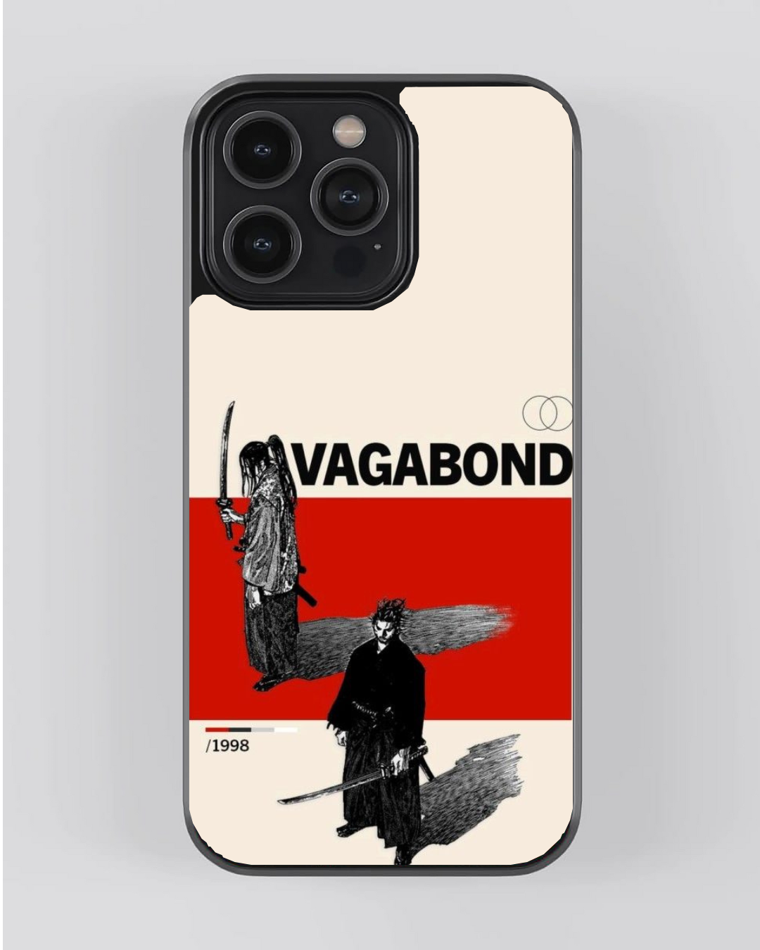Vagabond Samurai Spirit Glossy iPhone Case