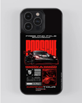 Porsche Grand Tour Motorsport Glossy iPhone Case