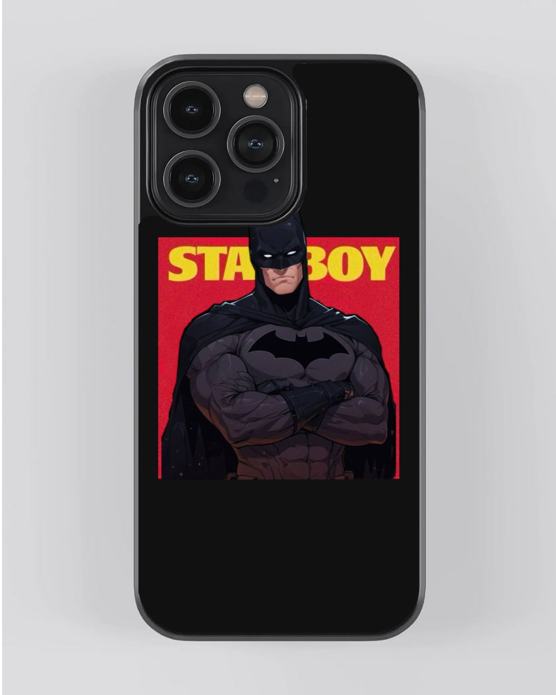 Batman Stay Bold Glossy iPhone Case