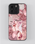 Blush Butterfly Letters – Vintage Valentine iPhone Case