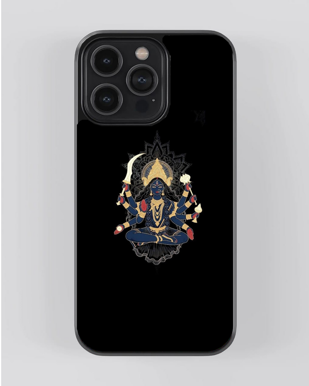 Divine Kali – Power, Protection & Stillness iPhone Case