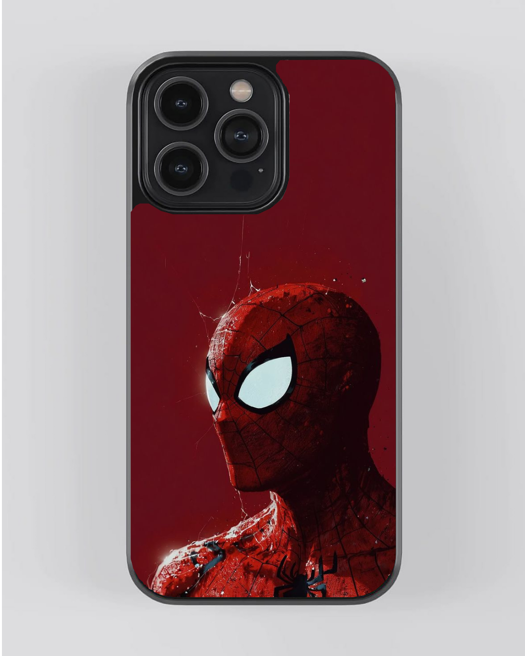 Spider-Man Scarlet Shadow Glossy iPhone Case
