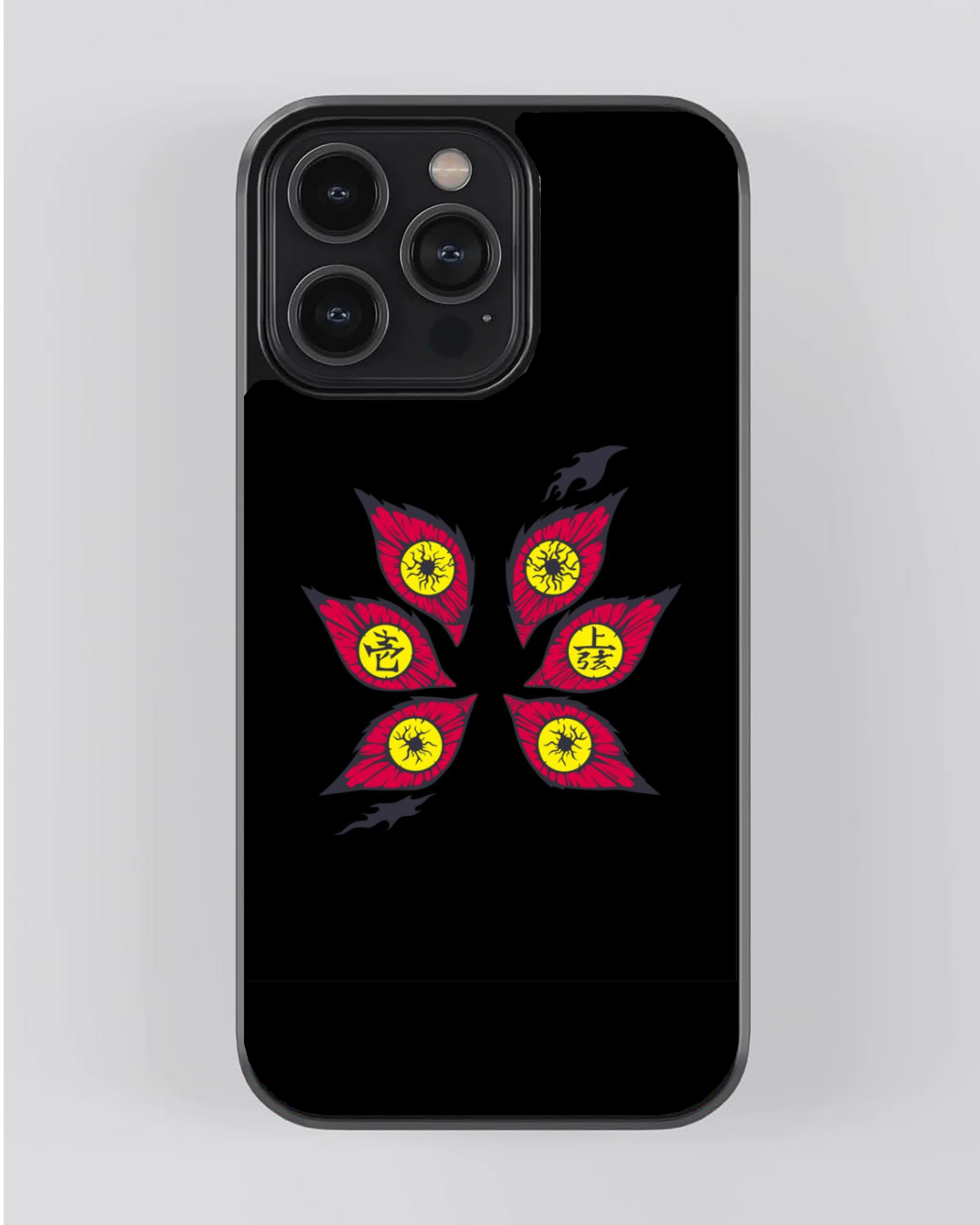 Eternal Sharingan Emblem Glossy iPhone Case