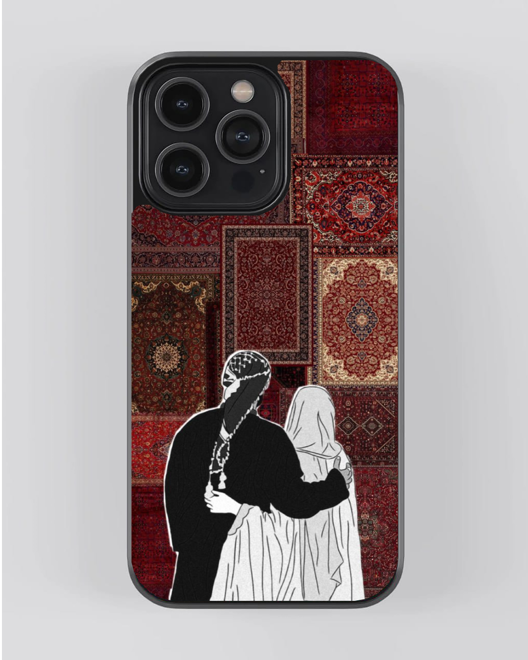 Persian Carpet Art Phone Case – Vintage Women Design | Aesthetic Boho Cover