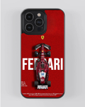 Ferrari F1 Racing Edition Premium Matte Phone Case – Red Motorsport Back Cover