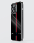 BMW M Performance Stripe Premium Matte Phone Case – Black Motorsport Edition Back Cover