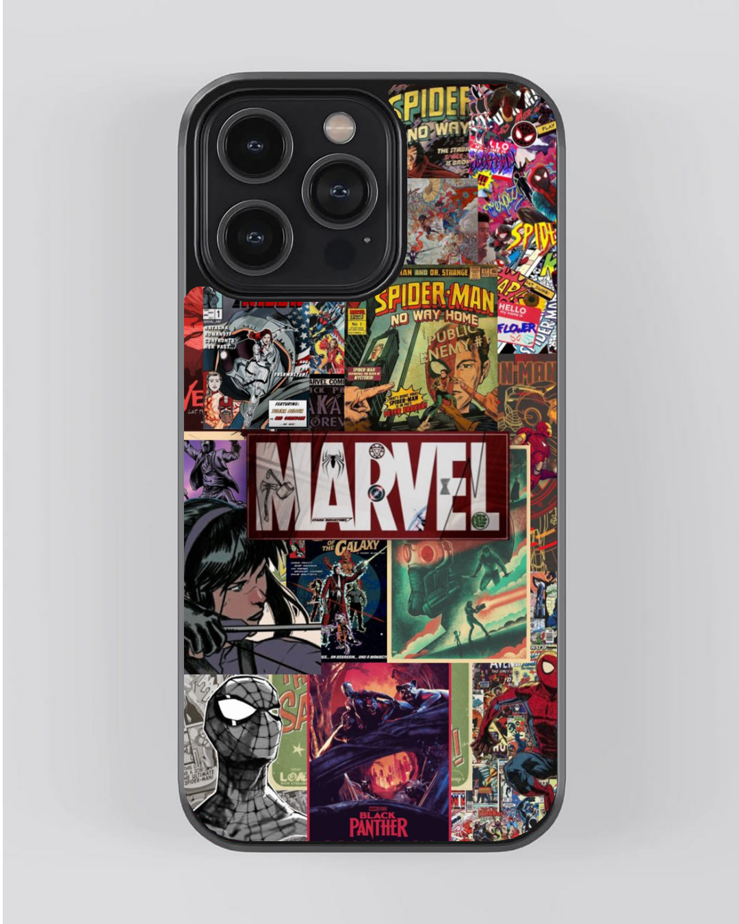Superhero Collection – Marvel Multiverse Collage iPhone Case