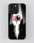 Superhero Collection – Spider-Man “With Great Power” Monochrome iPhone Case