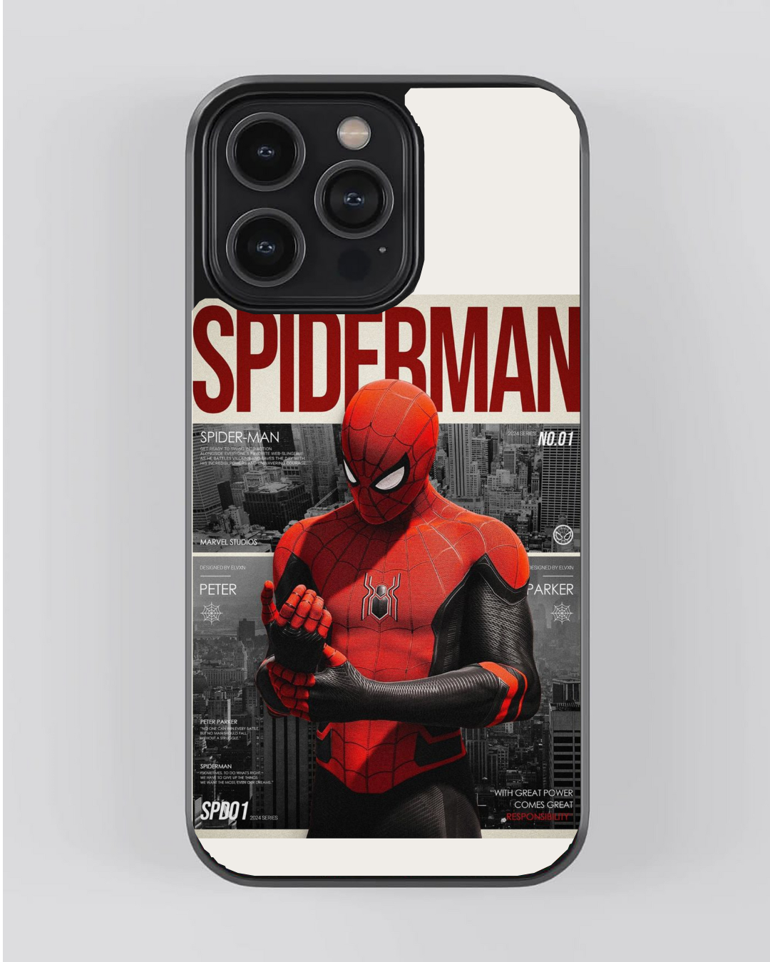 Superhero Collection – Spider-Man “Responsibility Edition” iPhone Case