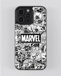 Superhero Collection – Marvel Comic Collage iPhone Case