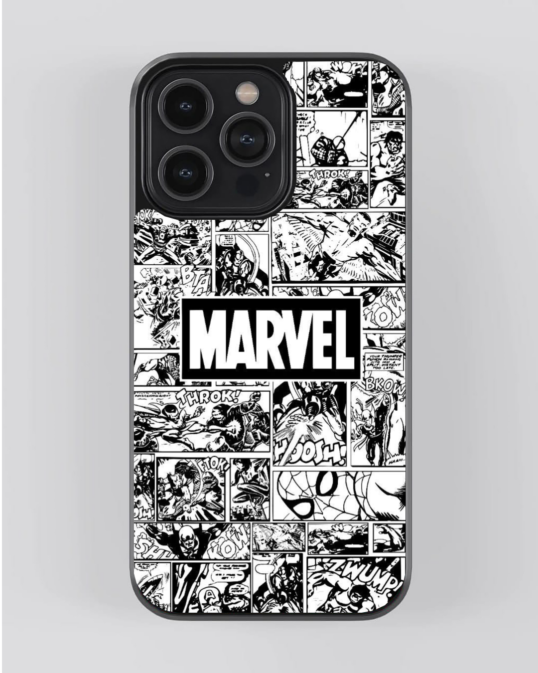 Superhero Collection – Marvel Comic Collage iPhone Case