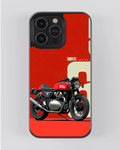 Cars Collection – Royal Enfield Retro Racer iPhone Case