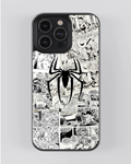 Superhero Collection – Spider-Man Comic Collage iPhone Case