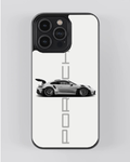 Cars Collection – Porsche Minimal Side Profile iPhone Case