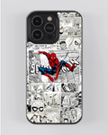 Superhero Collection – Spider-Man Action Comic iPhone Case