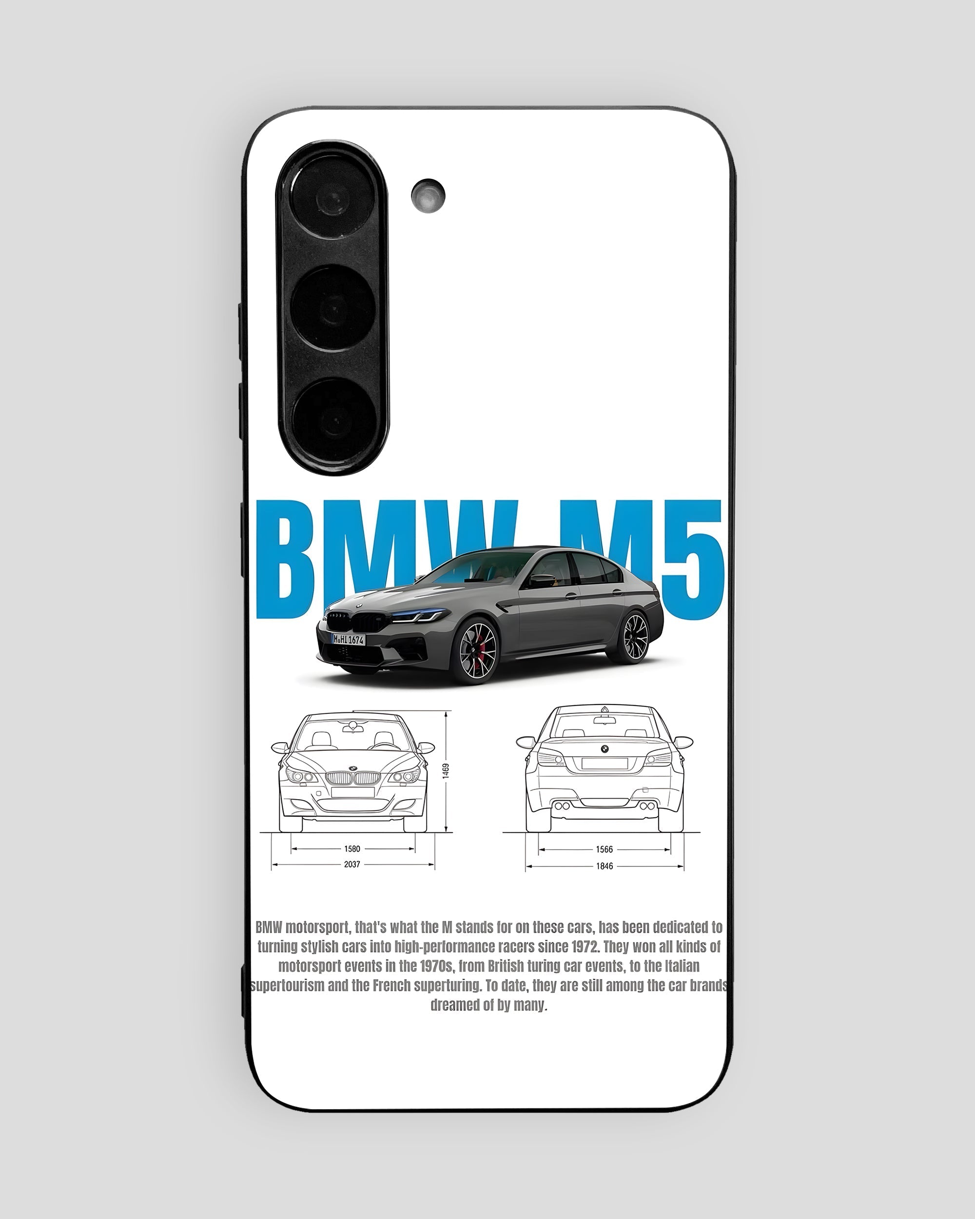 Sports Car Mobile Cover (BMW M5) | All Android Devices Available