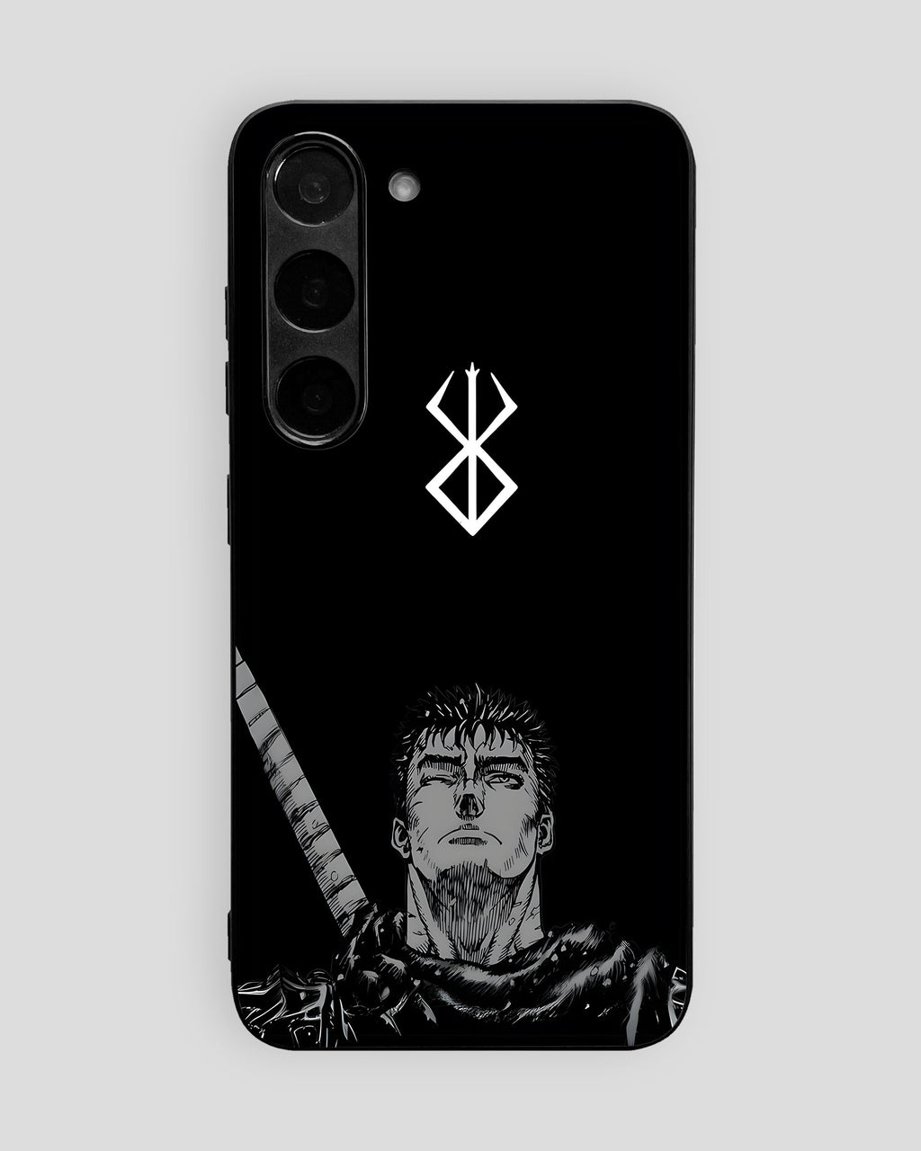 Berserk Mobile Cover (Berserk Symbol Black) | All Android Devices Available