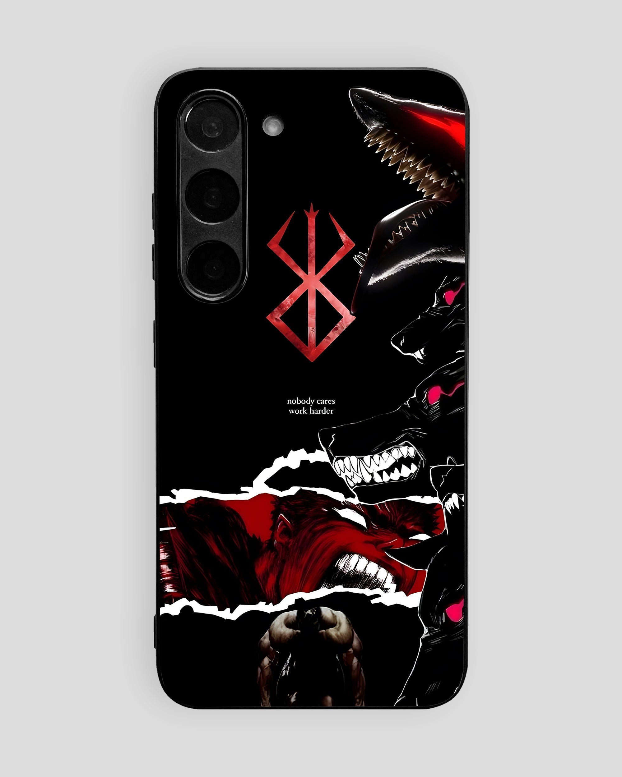 Berserk Mobile Cover (Berserk Work Harder) | All Android Devices Available