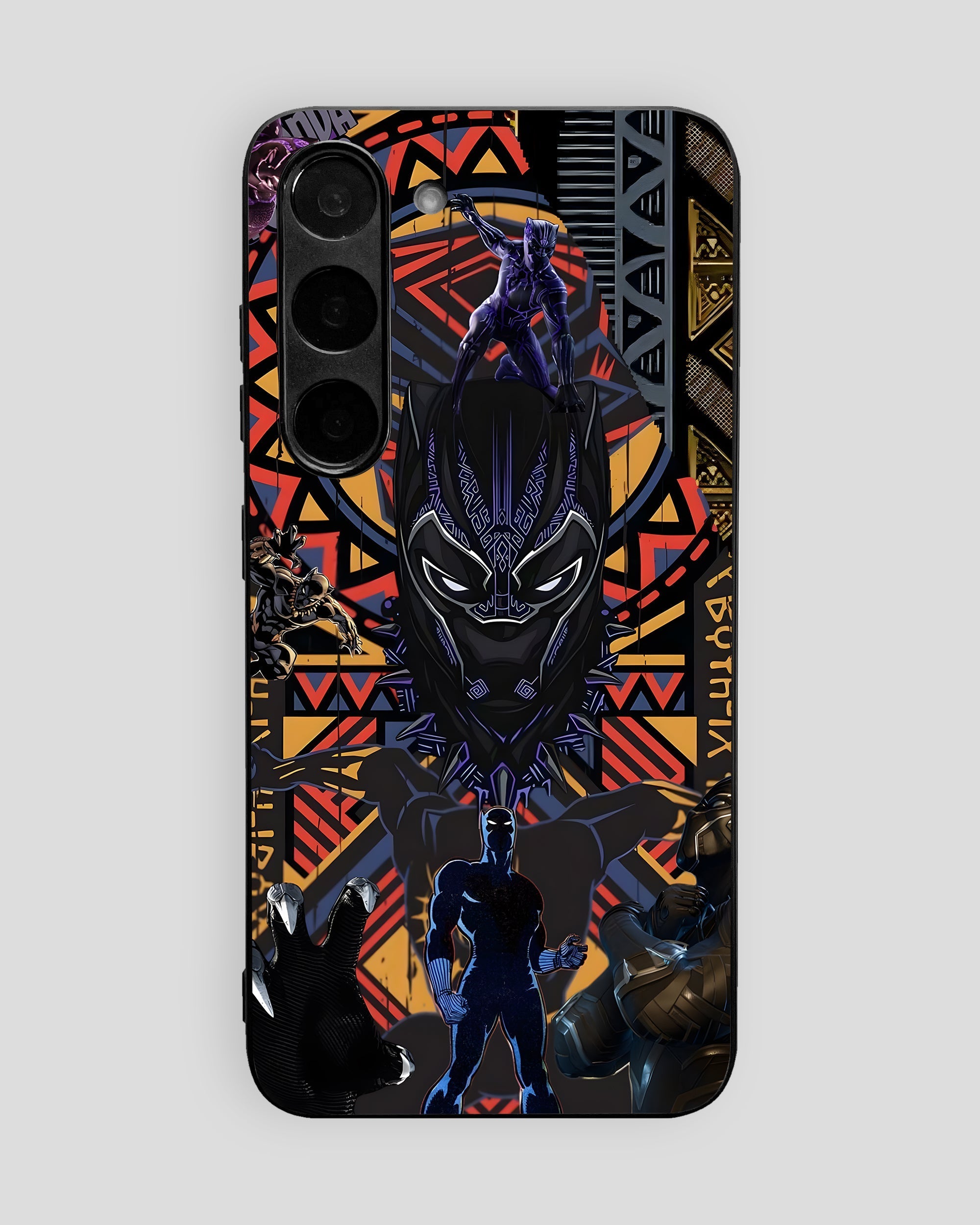 Marvel Mobile Cover (Black Panther) | All Android Devices Available
