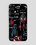 Marvel Mobile Cover (Black Spiderman) | All Android Devices Available