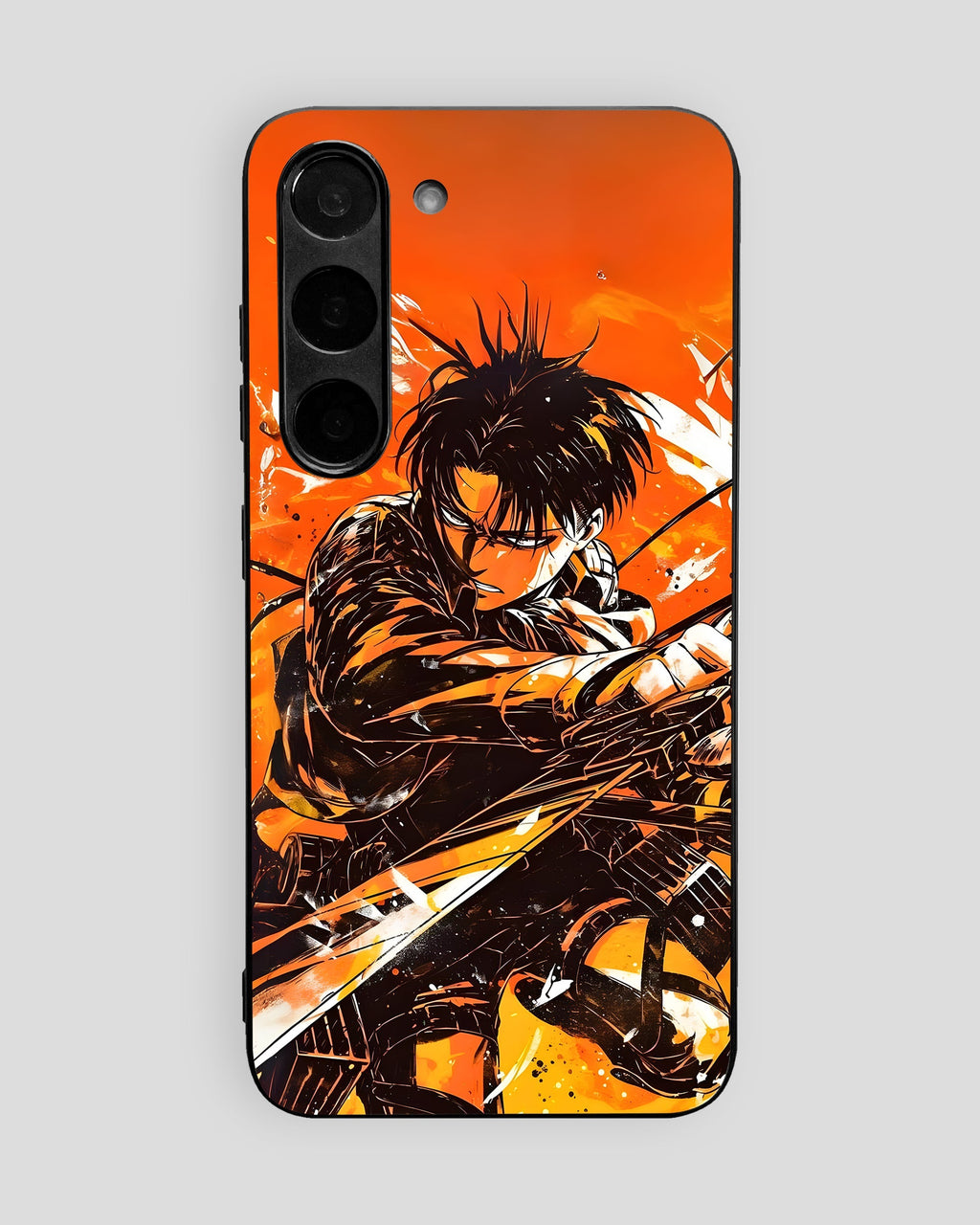 Attack On Titan Mobile Cover (Captain Levi) | All Android Devices Available