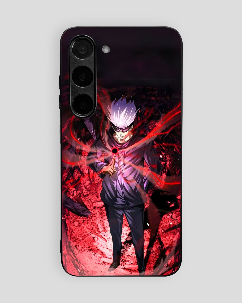 Jujutsu Kaisen Mobile Cover (Gojo Red) | All Android Devices Available