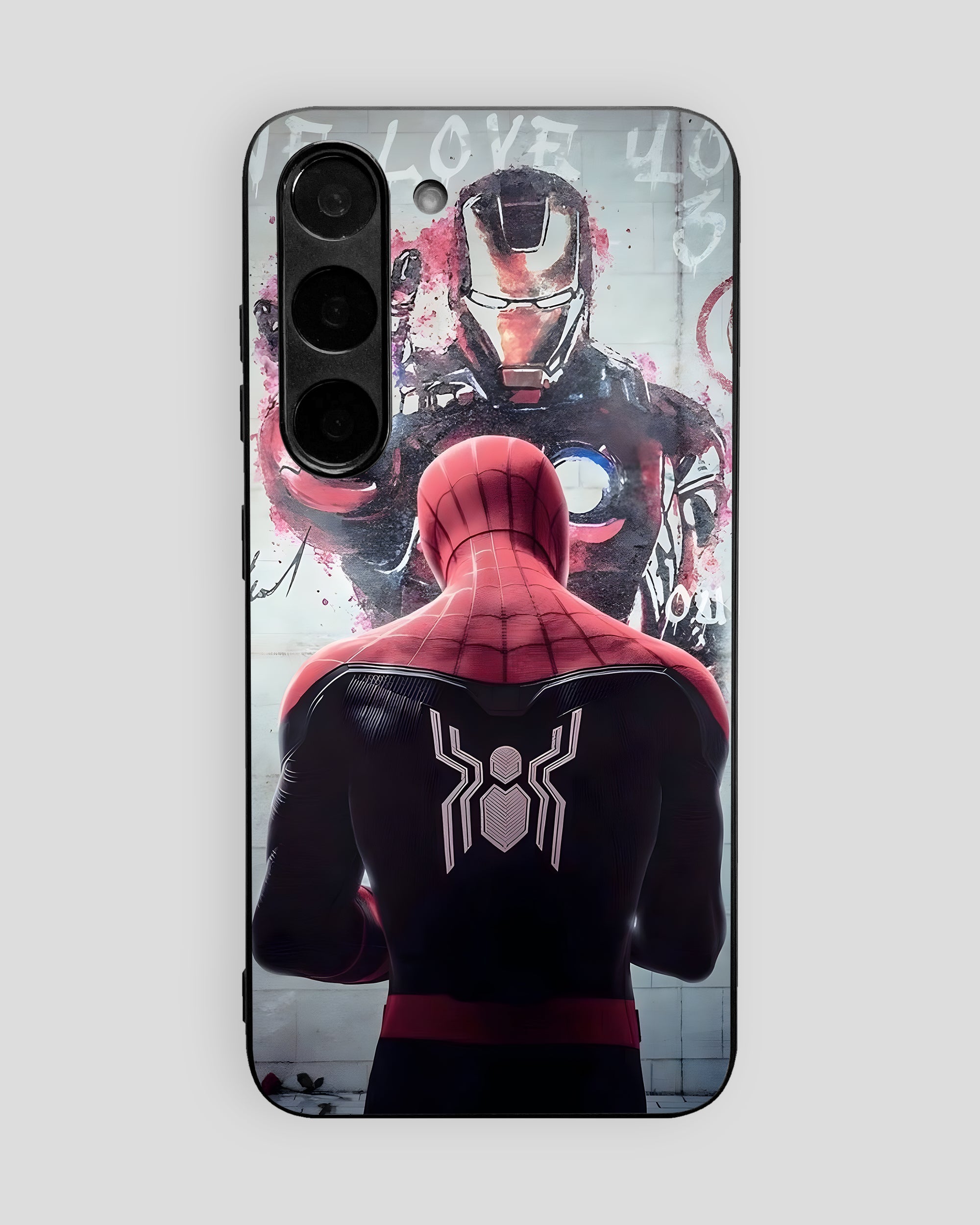 Marvel Mobile Cover (Iron Man X Spiderman) | All Android Devices Available