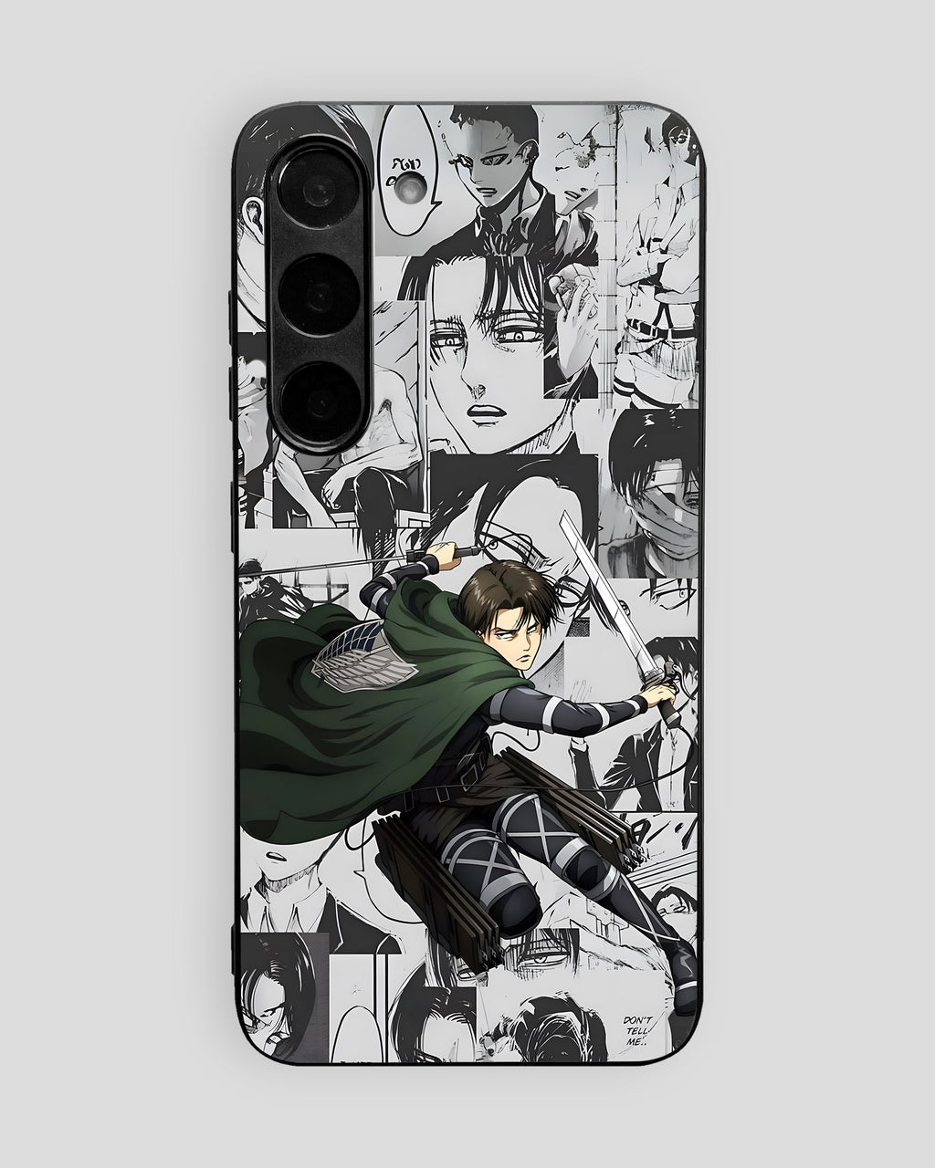 Attack On Titan Mobile Cover (Levi Ackerman) | All Android Devices Available