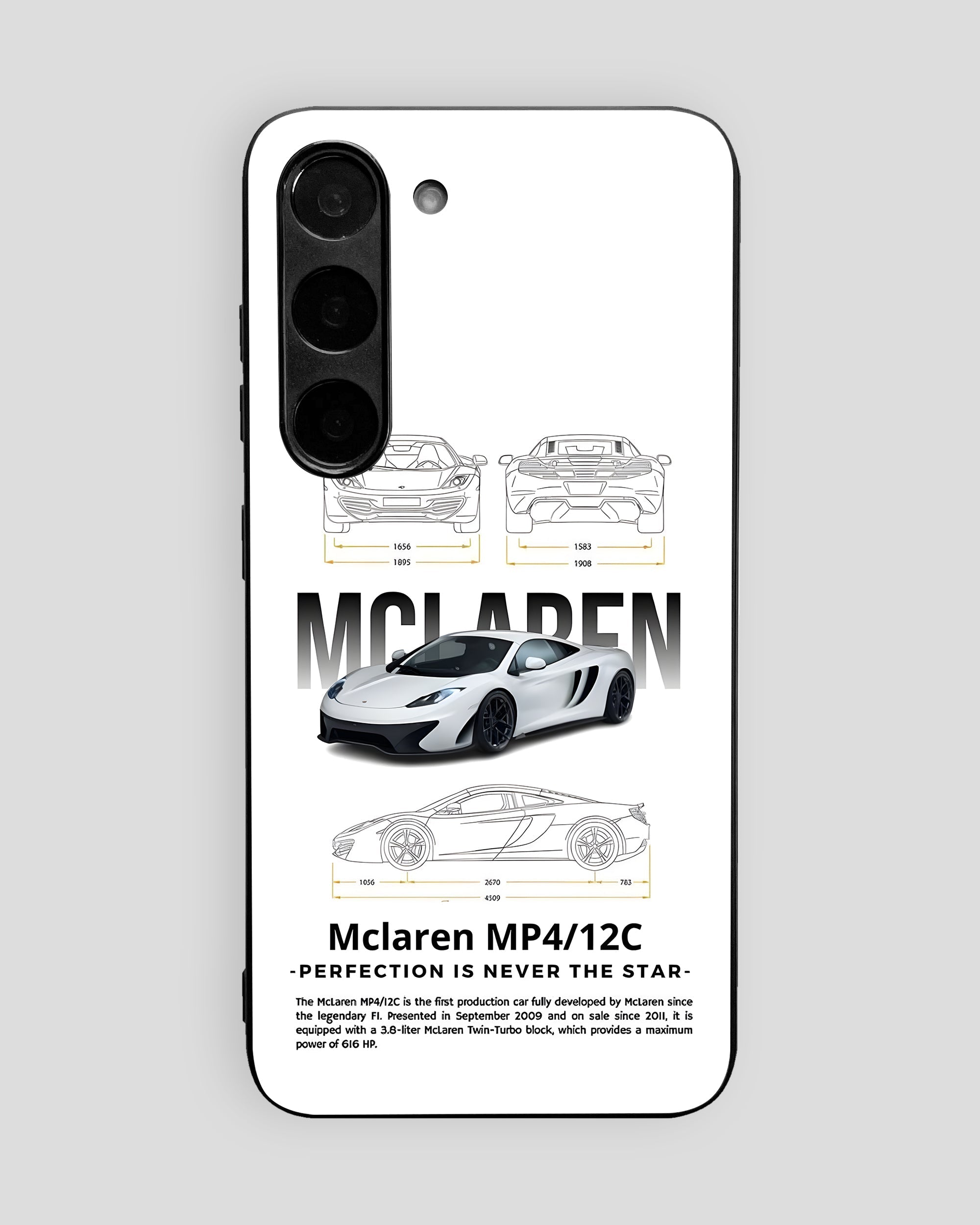 Sports Car Mobile Cover (Mclaren MP4) | All Android Devices Available