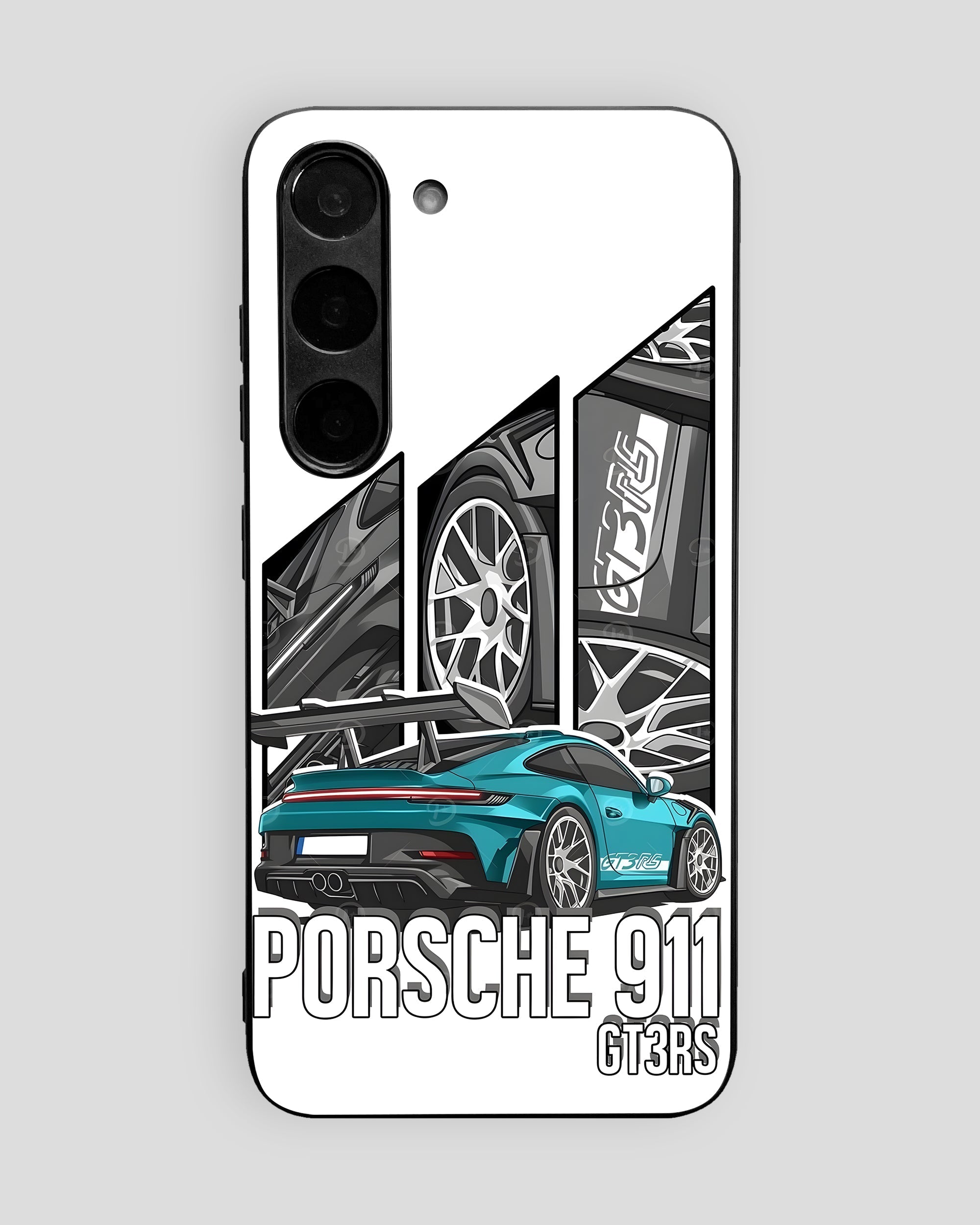 Sports Car Mobile Cover (Porsche 911 GT3 RS) | All Android Devices Available